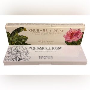 Seraphine Botanicals Rhubarb + Rose Palette